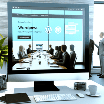 Ensuring Seamless WordPress Integrations: Expert Development Approaches to Optimize Agency Deliverables and Drive Client Success - AI Generated Image - André Luiz Abdalla