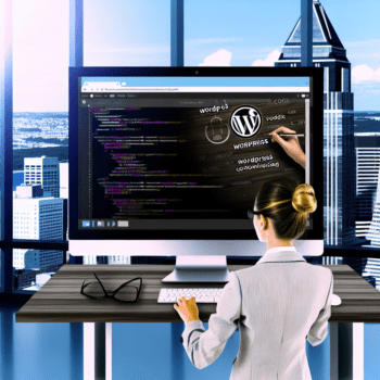 Harnessing Advanced WordPress Customization to Solve Marketing Agency Challenges and Maximize Client Results - AI Generated Image - André Luiz Abdalla