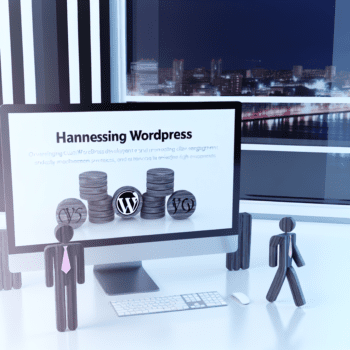 Harnessing Custom WordPress Development to Solve Agency Pain Points and Elevate Client Engagement Outcomes - AI Generated Image - André Luiz Abdalla