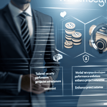 Innovative WordPress Development Approaches: Tailored Security and Performance Enhancements that Maximize Agency Project Outcomes - AI Generated Image - André Luiz Abdalla