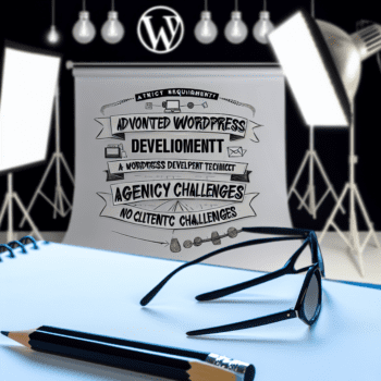 Leveraging Advanced WordPress Development Techniques to Address Agency Challenges and Drive Client-Centric Outcomes - AI Generated Image - André Luiz Abdalla