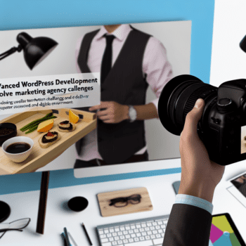 Leveraging Advanced WordPress Development Techniques to Solve Marketing Agency Challenges and Deliver Exceptional Client Value - AI Generated Image - André Luiz Abdalla