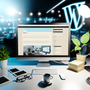 Leveraging Advanced WordPress Development Techniques to Solve Marketing Agency Challenges and Drive Client Success - AI Generated Image - André Luiz Abdalla