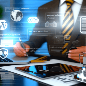 Mastering WordPress Performance Optimization: Technical Solutions to Drive Agency Growth and Client Satisfaction - AI Generated Image - André Luiz Abdalla