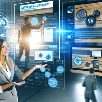 Maximizing Marketing Agency Efficiency: Custom WordPress Development Solutions That Drive Client Success and Growth - AI Generated Image - André Luiz Abdalla