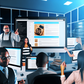 Maximizing WordPress Efficiency: Strategic Development Solutions for Marketing Agencies to Overcome Common Technical Challenges - AI Generated Image - André Luiz Abdalla