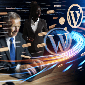 Maximizing WordPress Efficiency: Strategic Development Solutions for Marketing Agencies to Overcome Technical Hurdles and Drive Growth - AI Generated Image - André Luiz Abdalla