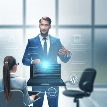 Navigating WordPress Customization Challenges: Advanced Technical Strategies for Marketing Agencies to Achieve Greater Efficiency and Business Growth - AI Generated Image - André Luiz Abdalla