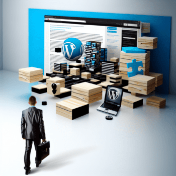 Navigating WordPress Customization Complexities: Strategic Development Approaches That Drive Agency Efficiency and Client Satisfaction - AI Generated Image - André Luiz Abdalla