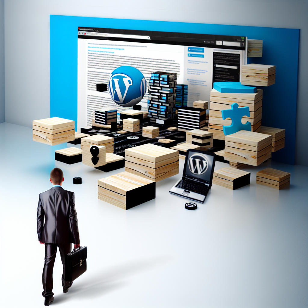 Navigating WordPress Customization Complexities: Strategic Development Approaches That Drive Agency Efficiency and Client Satisfaction - AI Generated Image - André Luiz Abdalla