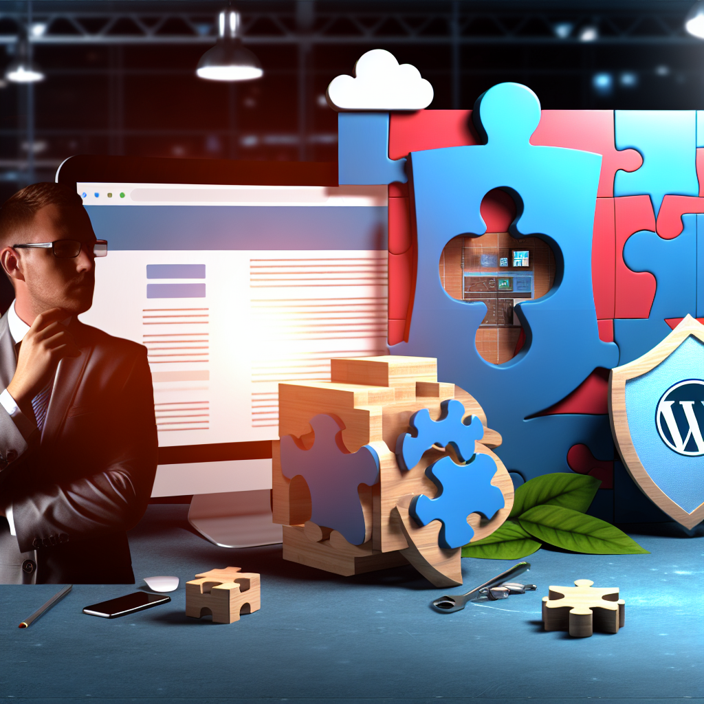Navigating WordPress Development Challenges: Innovative Security and Customization Solutions to Propel Agency Growth and Client Trust - AI Generated Image - André Luiz Abdalla