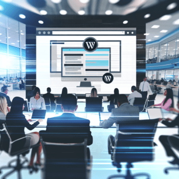 Optimizing Client Engagement Through Advanced WordPress Customizations: Transforming Agency Projects with Tailored Technical Solutions and Proven Results - AI Generated Image - André Luiz Abdalla