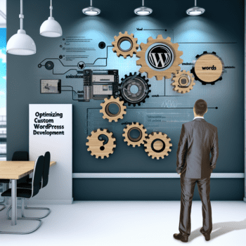 Optimizing Custom WordPress Development: Innovative Approaches to Solve Agency-Specific Challenges and Deliver Measurable Business Outcomes - AI Generated Image - André Luiz Abdalla