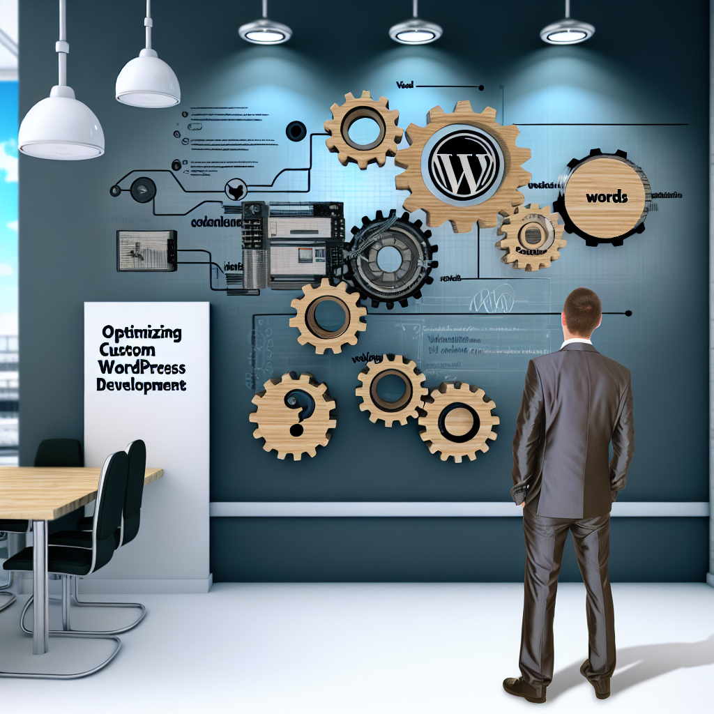 Optimizing Custom WordPress Development: Innovative Approaches to Solve Agency-Specific Challenges and Deliver Measurable Business Outcomes - AI Generated Image - André Luiz Abdalla