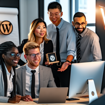 Optimizing WordPress for Enhanced Agency Collaboration: Expert Development Solutions to Overcome Technical Barriers and Boost Project Efficiency - AI Generated Image - André Luiz Abdalla