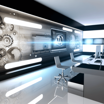 Revolutionizing Agency Workflows with Custom WordPress Solutions: Technical Expertise that Drives Business Efficiency and Client Satisfaction - AI Generated Image - André Luiz Abdalla