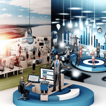 Revolutionizing Client Engagement with Cutting-Edge WordPress Solutions That Drive Marketing Agency Success and Performance - AI Generated Image - André Luiz Abdalla