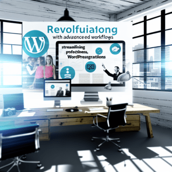 Revolutionizing Marketing Agency Workflows with Advanced WordPress Integrations: Streamlining Processes for Superior Client Results - AI Generated Image - André Luiz Abdalla