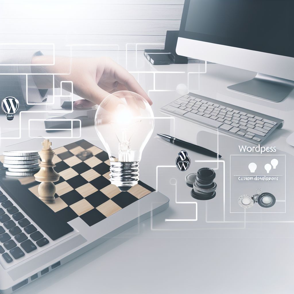 Revolutionizing WordPress Custom Development: Strategic Approaches That Address Agency Pain Points and Drive Measurable Client Success - AI Generated Image - André Luiz Abdalla