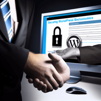 Securing WordPress Ecosystems: Advanced Techniques for Marketing Agencies to Protect Client Data and Ensure Operational Integrity - AI Generated Image - André Luiz Abdalla