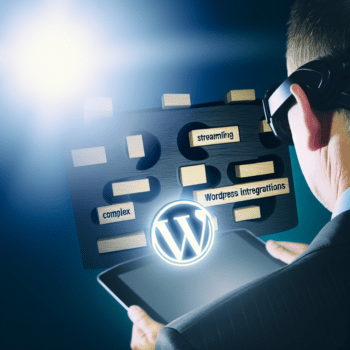 Streamlining Complex WordPress Integrations: Technical Solutions to Optimize Agency Workflow and Maximize Client Impact - AI Generated Image - André Luiz Abdalla