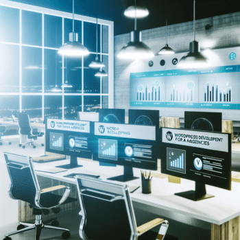 Streamlining WordPress Development for Agencies: Technical Solutions that Enhance Performance and Secure Client Success - AI Generated Image - André Luiz Abdalla