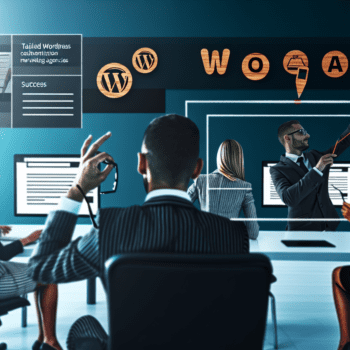 Tailored WordPress Customization Techniques: Driving Engagement and Delivering Results for Marketing Agencies' Unique Client Needs - AI Generated Image - André Luiz Abdalla