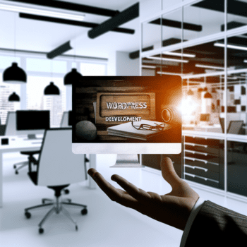 Tailored WordPress Development for Marketing Firms: Strategic Approaches to Elevate User Experience and Achieve Business Objectives - AI Generated Image - André Luiz Abdalla