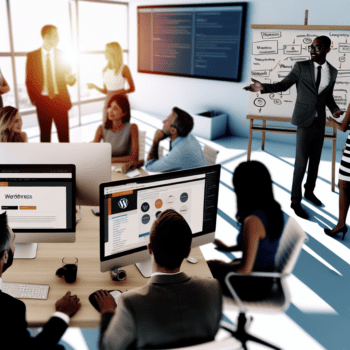 Tailoring WordPress Development for Marketing Agencies: Innovative Solutions to Enhance Project Scalability and Client Satisfaction - AI Generated Image - André Luiz Abdalla