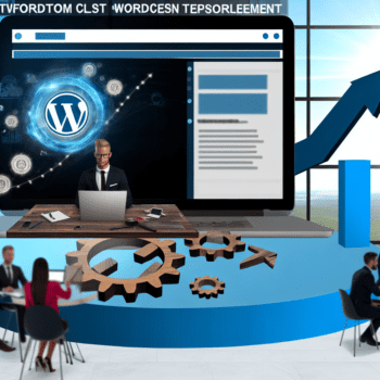 Transforming Agency Client Experiences through Bespoke WordPress Development: Innovative Solutions for Enhanced Customization and Business Growth - AI Generated Image - André Luiz Abdalla