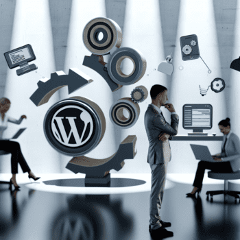 Transforming Agency Client Interactions with Customized WordPress Integrations to Streamline Processes and Boost Project Efficiency - AI Generated Image - André Luiz Abdalla