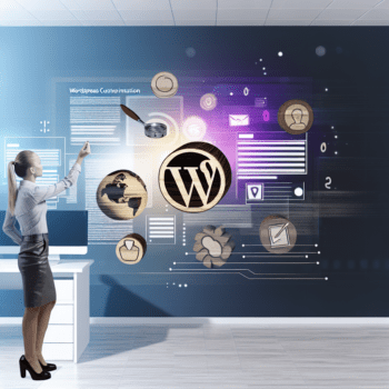 Transforming Client Engagement through Advanced WordPress Customization: Strategic Development Approaches for Marketing Agency Success - AI Generated Image - André Luiz Abdalla