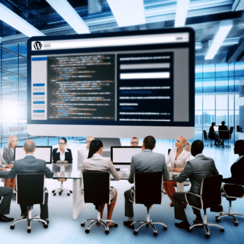 Transforming Client Engagement with Custom WordPress Solutions: Advanced Development Techniques to Address Agency Needs and Drive Results - AI Generated Image - André Luiz Abdalla