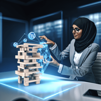 Transforming Marketing Agency Capabilities with Robust WordPress Integrations for Seamless Client Experiences and Increased Efficiency - AI Generated Image - André Luiz Abdalla