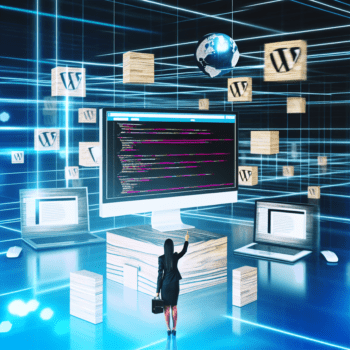 Transforming WordPress Functionality: Strategic Development Solutions for Agencies to Enhance Client Satisfaction and Deliver Competitive Edge - AI Generated Image - André Luiz Abdalla