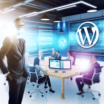 Unleashing the Power of Custom WordPress Development to Solve Marketing Agency Challenges and Enhance Client Deliverables - AI Generated Image - André Luiz Abdalla