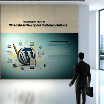 Unleashing the Power of WordPress Custom Solutions: Technical Expertise for Marketing Agencies to Elevate Client Projects and Outcomes - AI Generated Image - André Luiz Abdalla