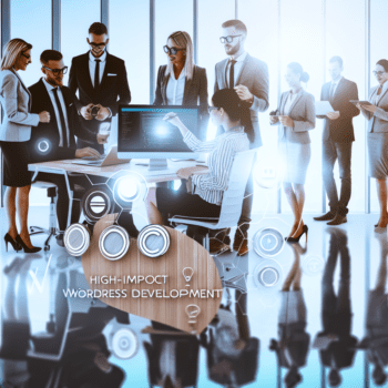 Unlocking High-Impact WordPress Development: Tailored Solutions to Enhance Agency Performance and Drive Client Loyalty - AI Generated Image - André Luiz Abdalla