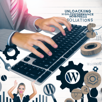 Unlocking High-Performance WordPress Solutions: Proven Strategies for Marketing Agencies to Optimize User Experience and Drive Conversions - AI Generated Image - André Luiz Abdalla