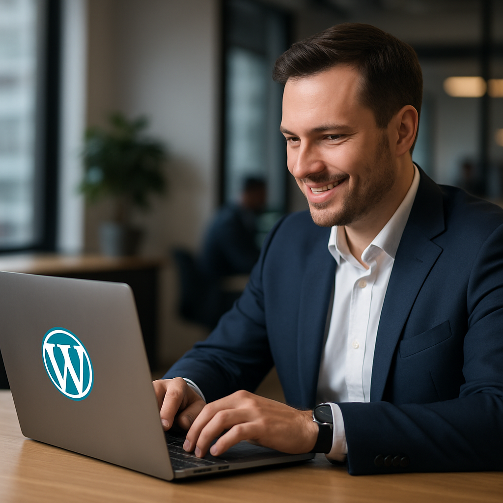 Empowering Agencies with Tailored WordPress Solutions: Delivering High-Performance Websites that Drive Business Growth - AI Generated Image - André Luiz Abdalla