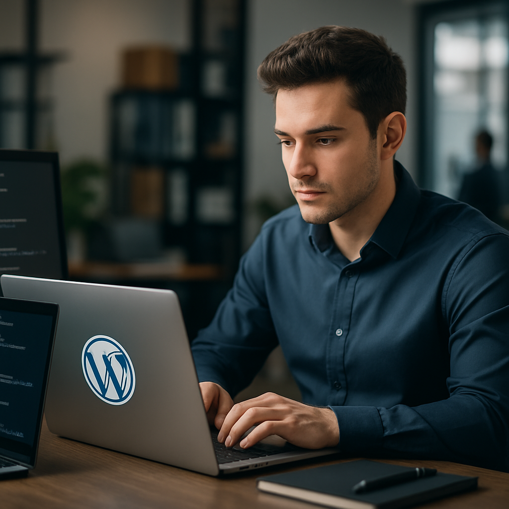 Streamlining WordPress Development: Expert Solutions to Overcome Common Agency Challenges and Drive Client Success - AI Generated Image - André Luiz Abdalla