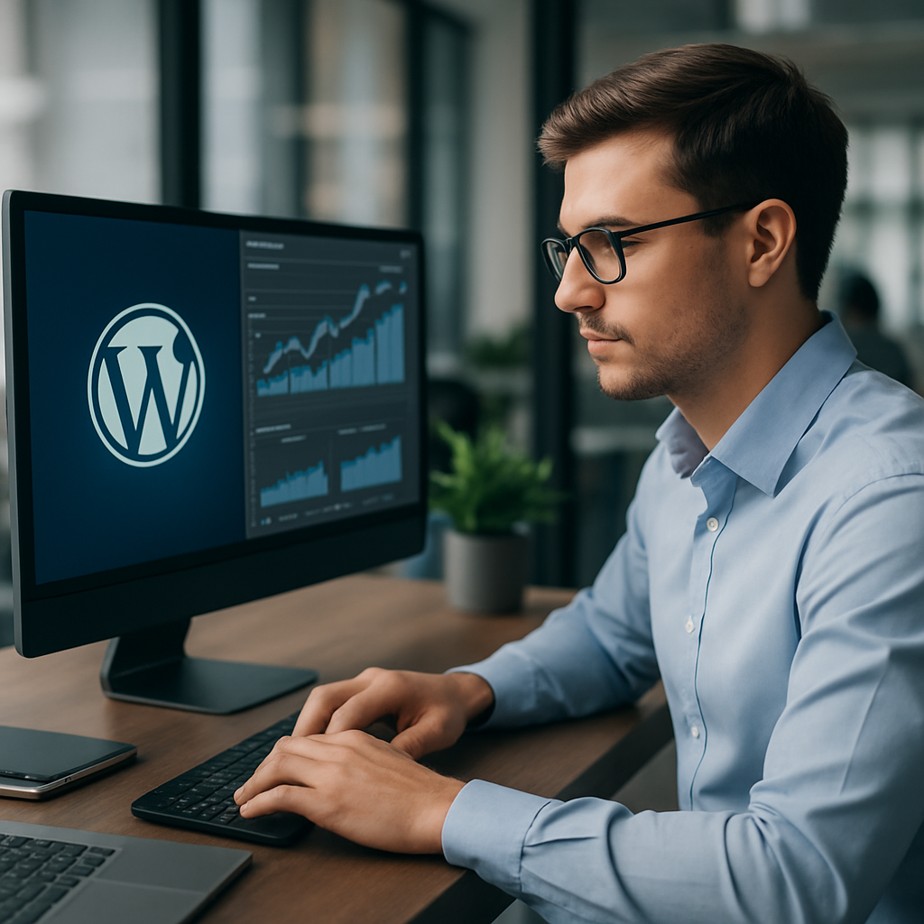 Unlocking WordPress Potential: Expert Solutions to Optimize Performance and Boost Agency Revenue - AI Generated Image - André Luiz Abdalla